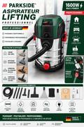 Aspirateur lifting eau et poussière