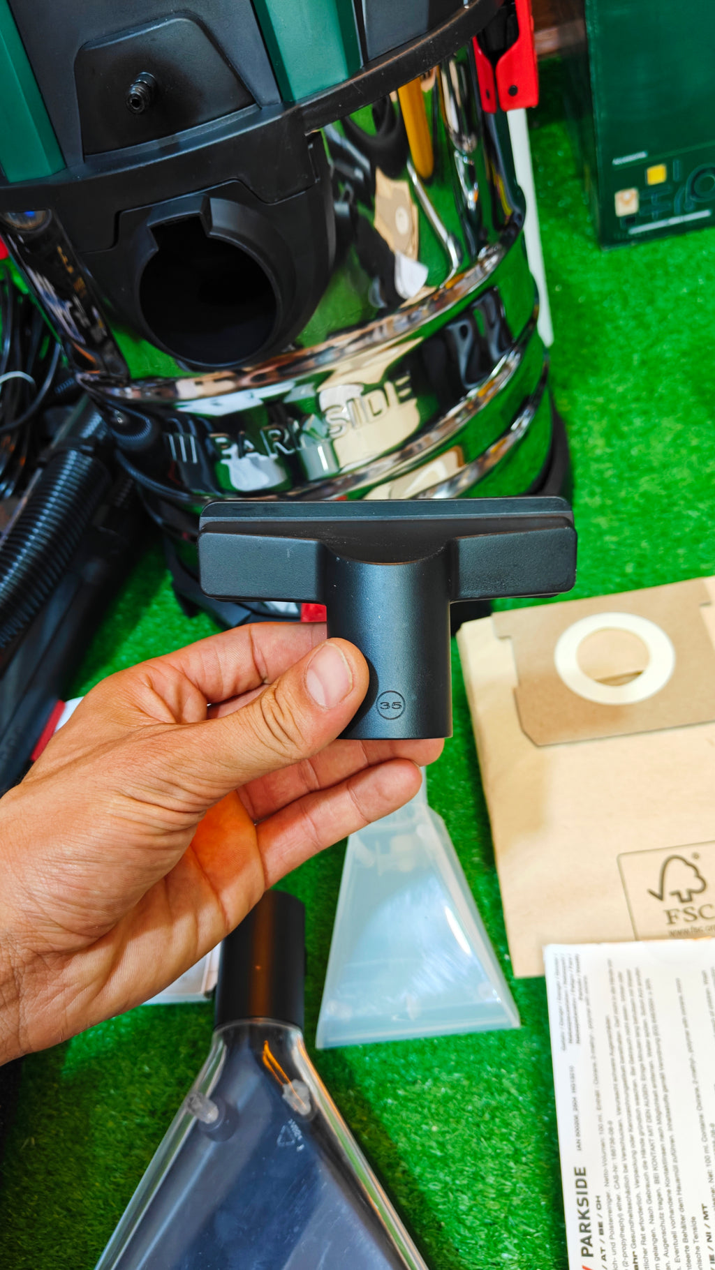 Aspirateur lifting eau et poussière