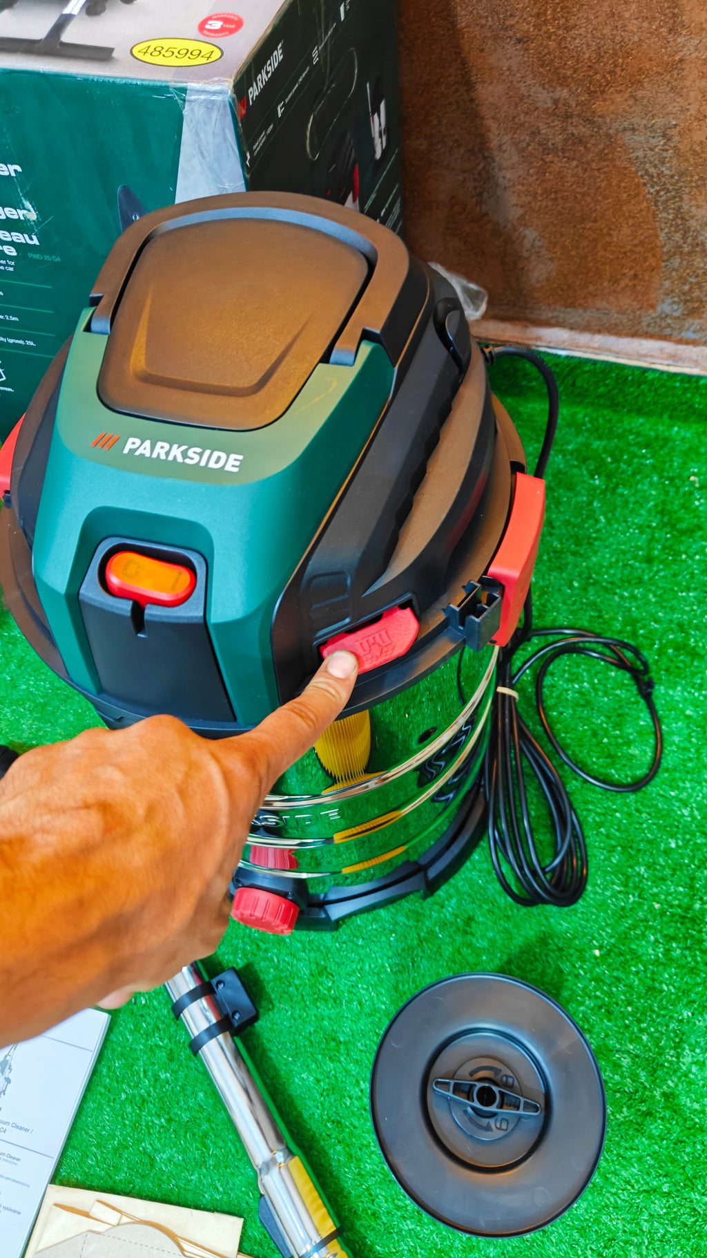 Aspirateur Eau & Poussière PARKSIDE  PWD C4