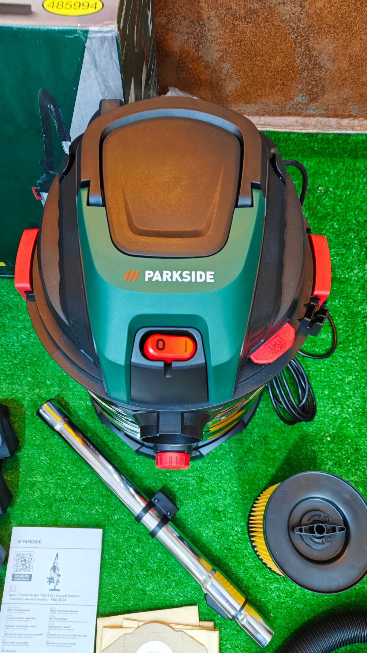 Aspirateur Eau & Poussière PARKSIDE  PWD C4