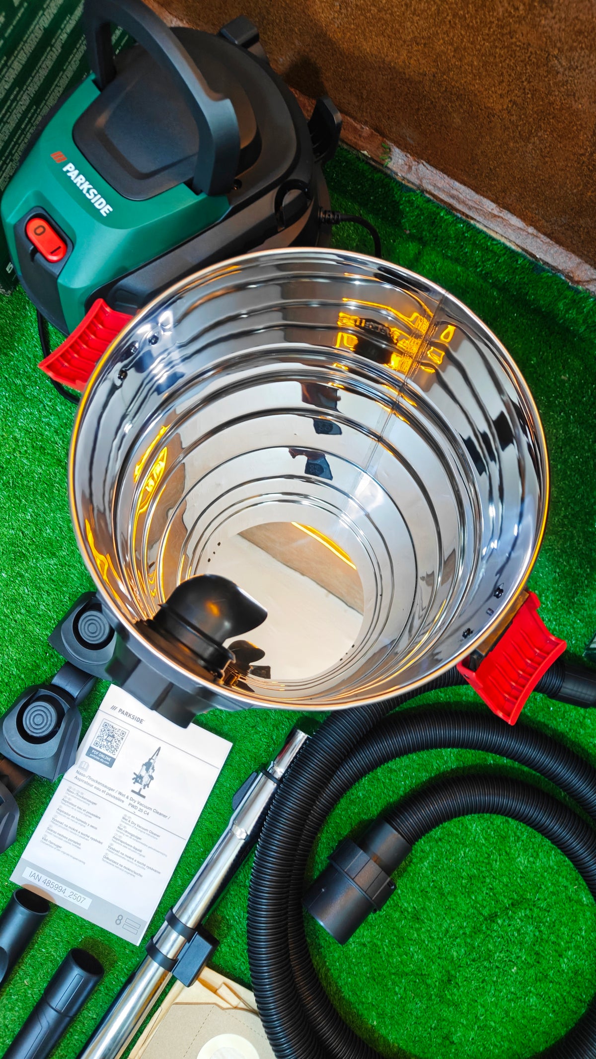 Aspirateur Eau & Poussière PARKSIDE  PWD C4
