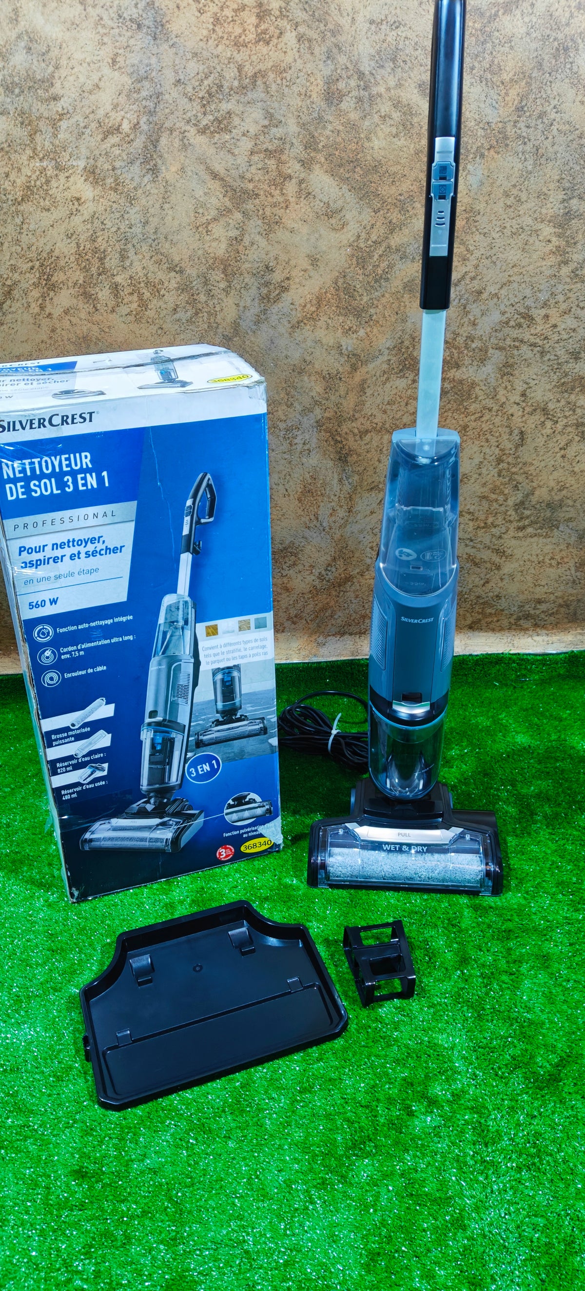 Aspirateur Laveur SilverCrest 3-en-1